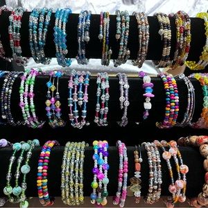 Women’s Beaded Wrap Bracelets